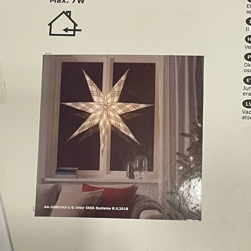 Ikea STRALA Star pendant lamp shade Jennifer Idrizi 39